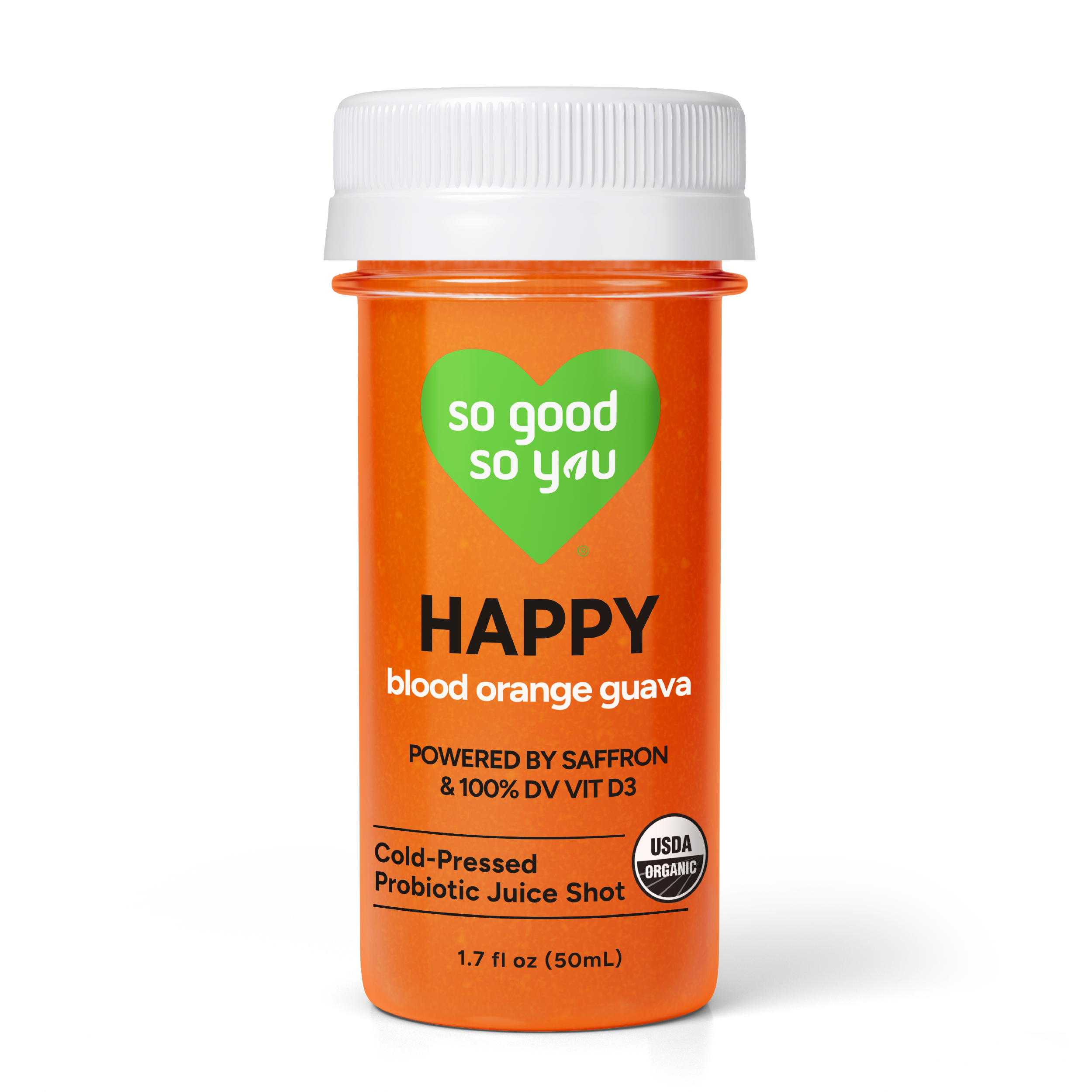 Happy Organic Probiotic Juice Shots | So Good So You