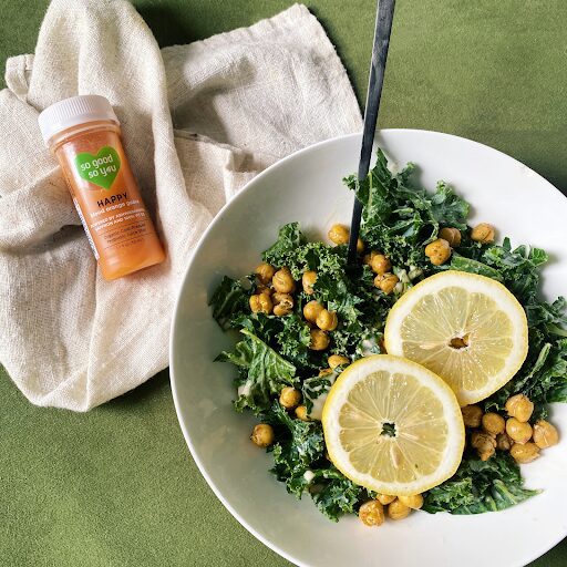 Fill Your Day With Flavor with Our New Kale Caesar Salad Recipe! - So Good So You