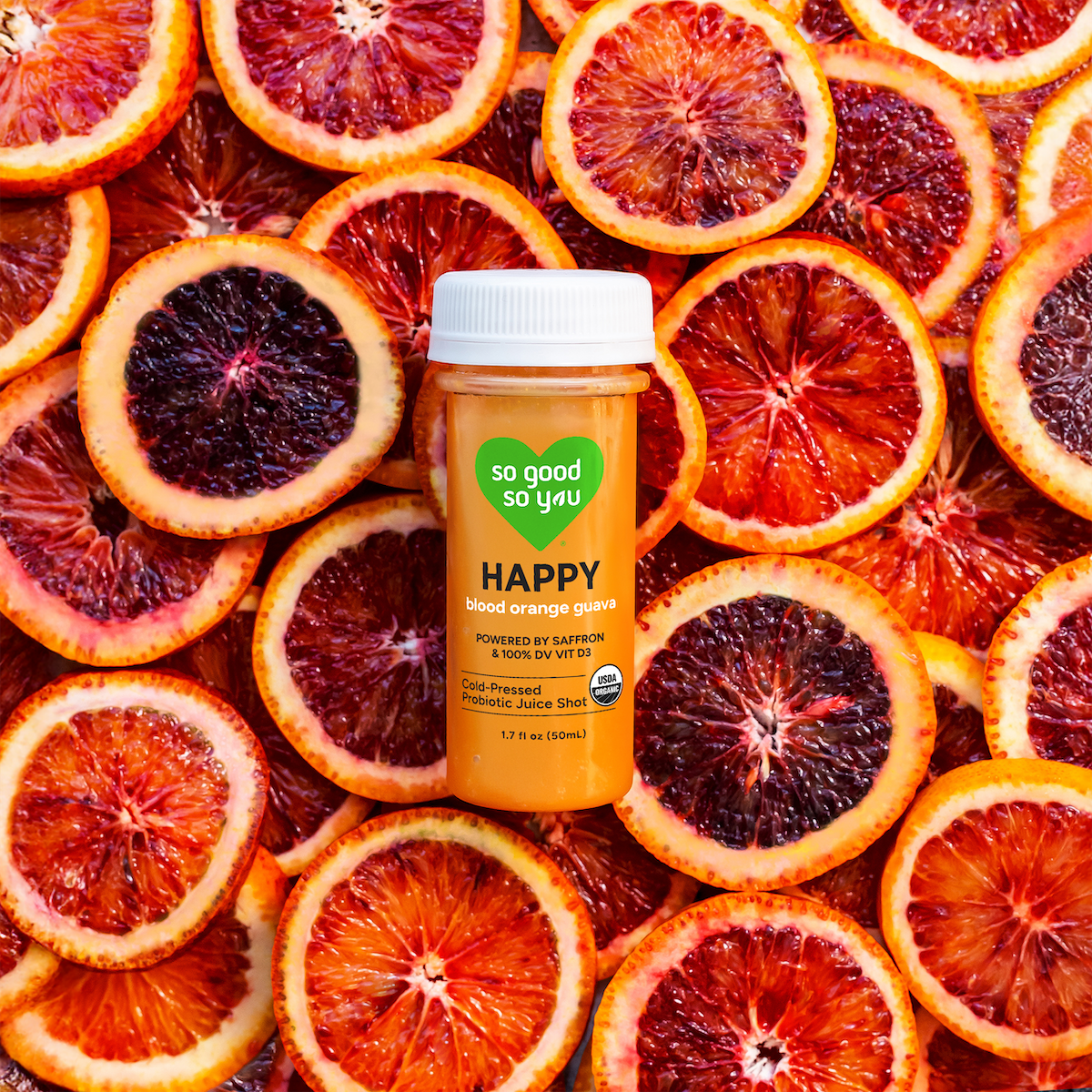 Happy Organic Probiotic Juice Shots | So Good So You
