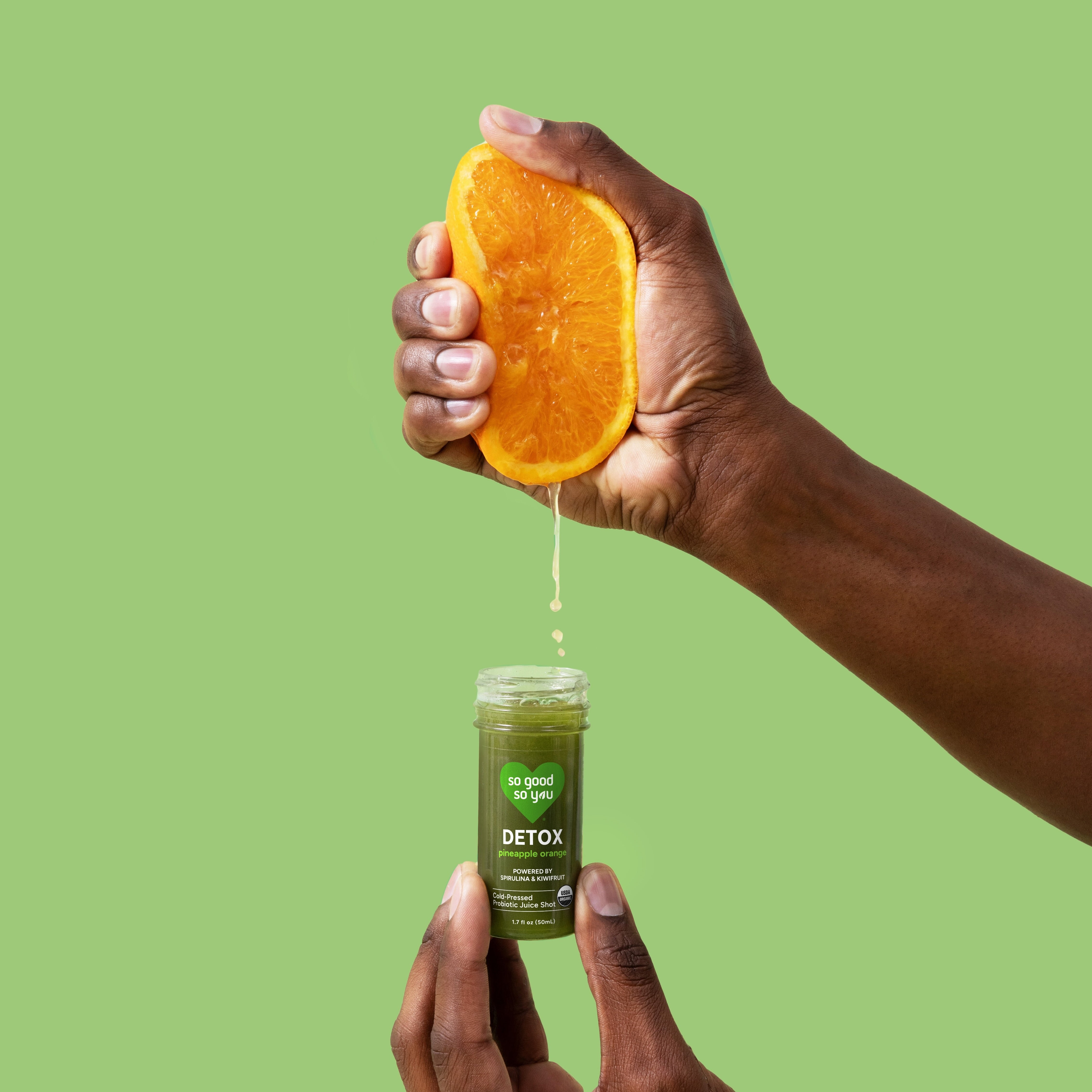 DEADKOOKS SALTY 6'4 ターコイズ Detox Shots 4-Pack with Probiotics | So Good So You