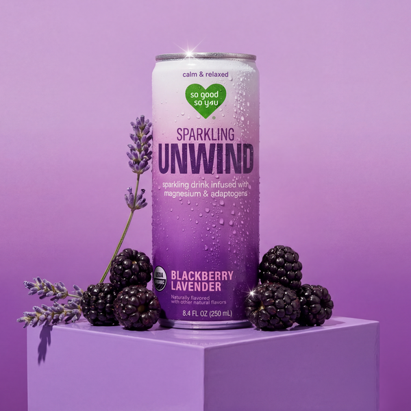 Sparkling Unwind Blackberry Lavender