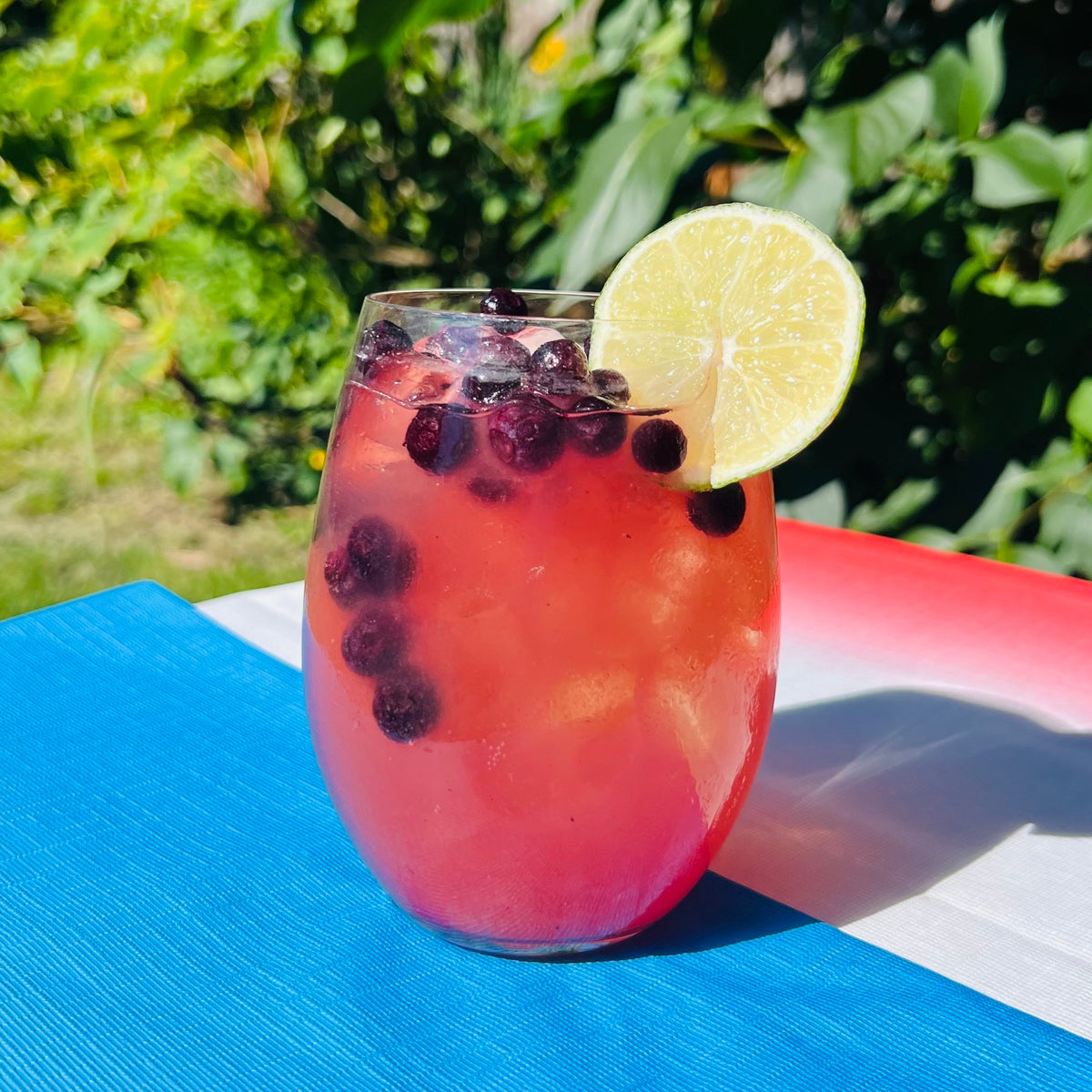 Watermelon Berry Fizz