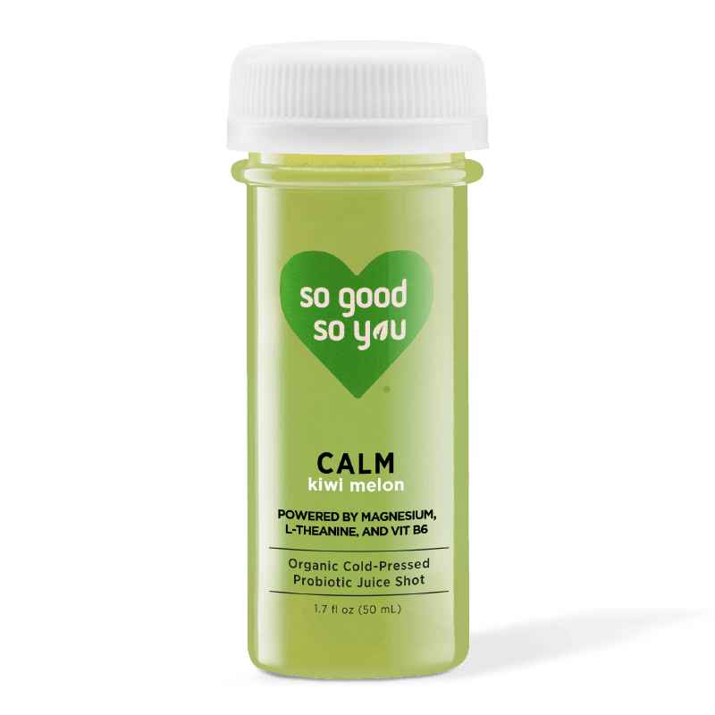 Calm Juice Shot with Kiwi and Melon