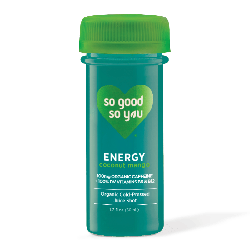 Energy Coconut Mango Juice Shot