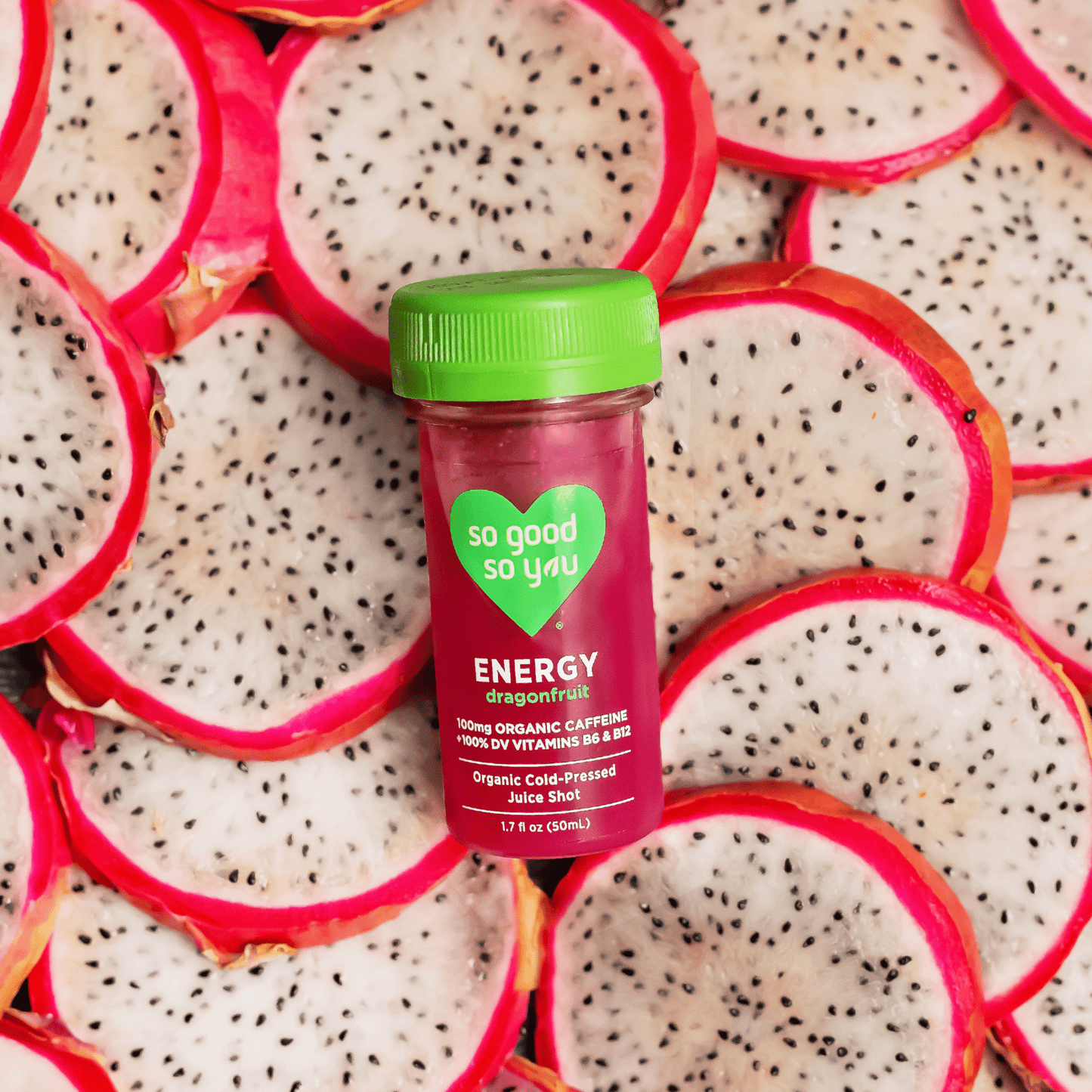 Dragonfruit Organic Energy Shot | So Good So You