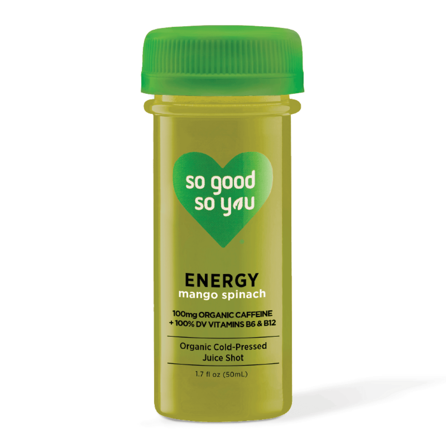 Energy Mango Spinach Juice Shot