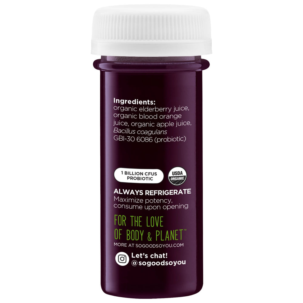 
                      
                        Immunity Elderberry Probiotic Juice Shot Ingredients
                      
                    