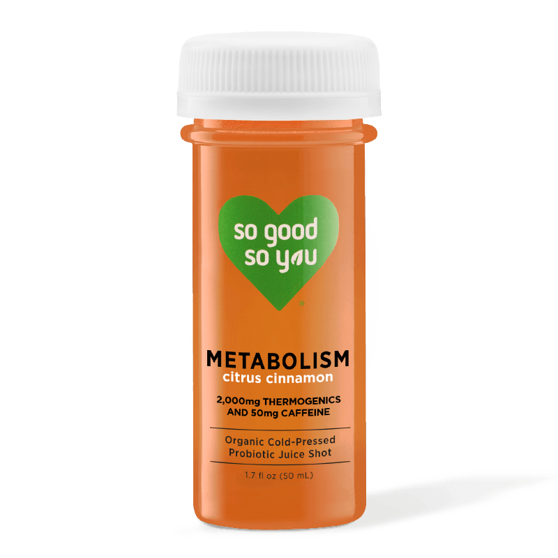 Metabolism Juice Shot with Probiotics and Thermogenics